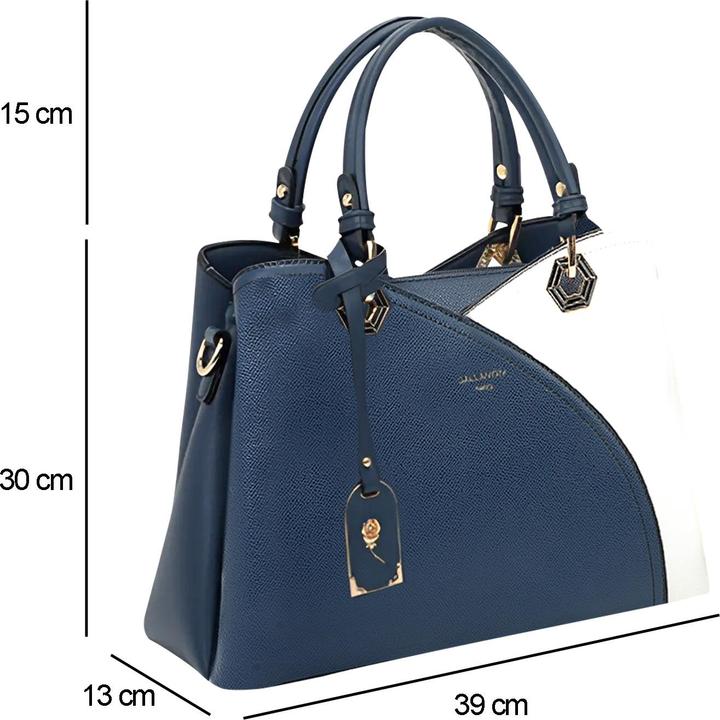 Actual product image Gallantry M-9431-DBLUEWHITE Handtasche