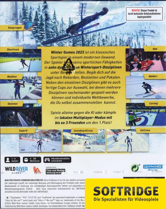 Produktbild Wild River Games Winter Games 2023 (PS5, DE)