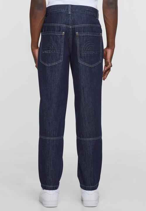 Actual product image Southpole Heat Embossed Denim Pants - 176355 (32)