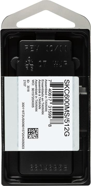 Image du produit Kingston KC600 (512 Go, mSATA)
