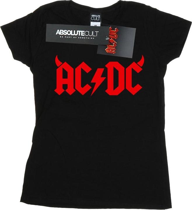 Produktbild AC/DC Horns Logo TShirt aus Baumwolle (XL)