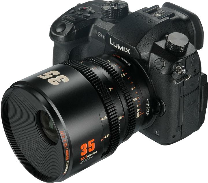 Actual product image 7artisans Fixed focal length 35mm T/2.1 - MFT (Micro Four Thirds)