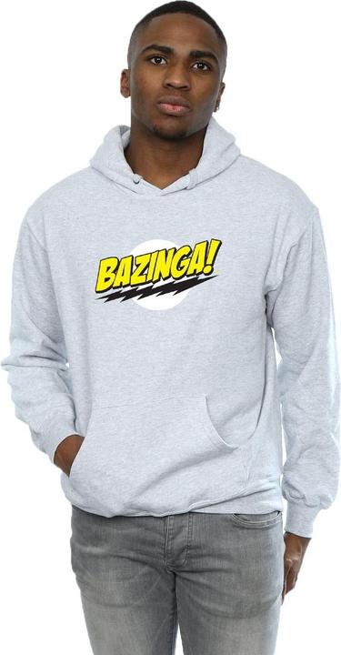 Image du produit Dam Mens Sheldon Bazinga Hoodie (L)
