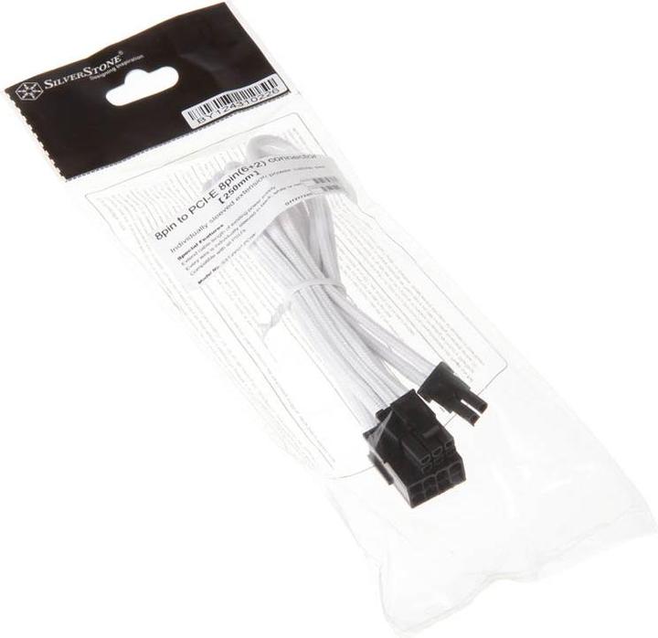 Actual product image Silverstone ATX Extension 8-8(6+2)Pin