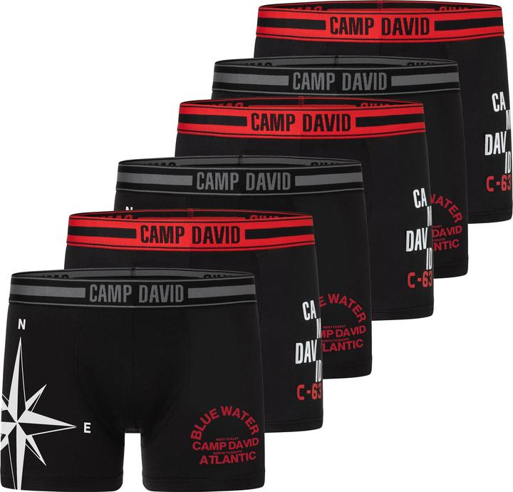 Actual product image Camp David Boxershorts (M, pack of 6)