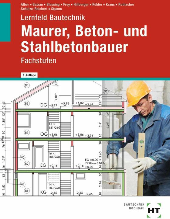 Produktbild eBook inside: Buch und eBook Lernfeld Bautechnik Maurer, Beton- und Stahlbetonbauer (Deutsch, Balder Batran, Gerd Hillberger, Christa Alber, Volker Frey, Ralf Blessing, Kai-Michael Stumm, Heike Schulze-Reichert, Klaus Köhler, Günter Rothacher, Eduard Kraus, 2023)