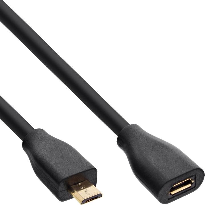 Produktbild InLine Micro B – Micro B (5 m, USB 2.0)