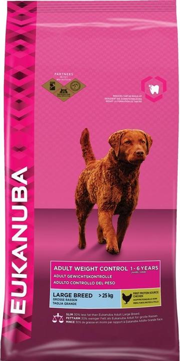 Produktbild Eukanuba Dog Weight Control Large (Adult, 1 Stk., 15000 g)