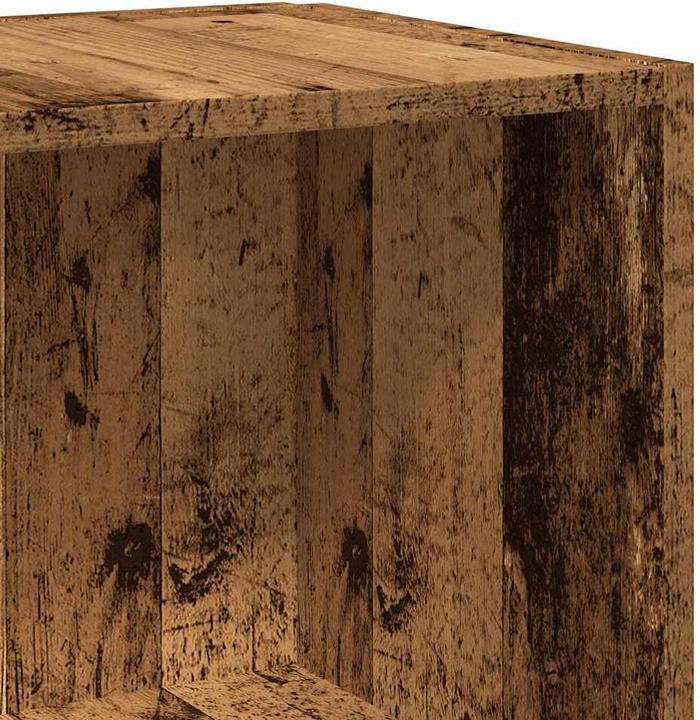 Produktbild VidaXL Eckregal Altholz-Optik 33x33x132 cm Holzwerkstoff (33 x 33 x 132 cm)