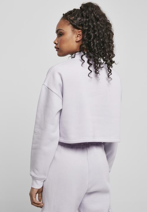 Actual product image Urban Classics Ladies Cropped Oversized Sweat High Neck Crew - 14225 (4XL)