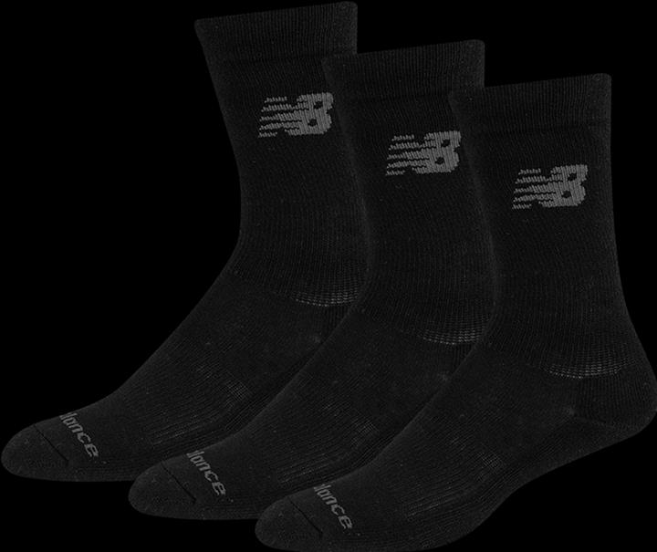 Produktbild New Balance NB PF Cotton Cushioned Crew Socks 3 Pair (3er Pack, S)