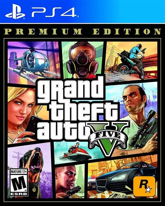 Immagine prodotto Rockstar Grand Theft Auto V: Edizione Premium, PS4 Inglese PlayStation 4 (PS4, EN)