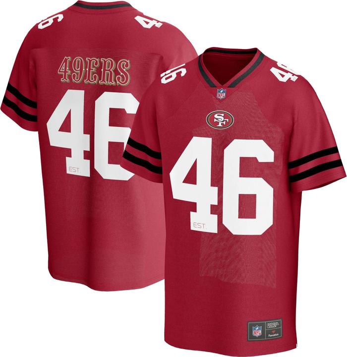 Immagine prodotto Fanatics Maglia dei tifosi dei San Francisco 49ers NFL Poly Mesh - L (L)