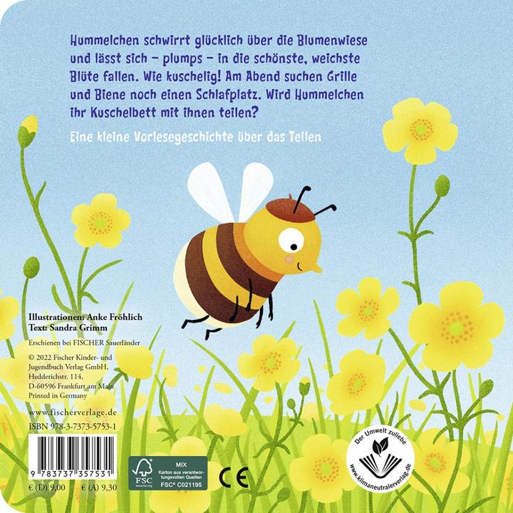 Produktbild Hummelchen lernt teilen (Deutsch)