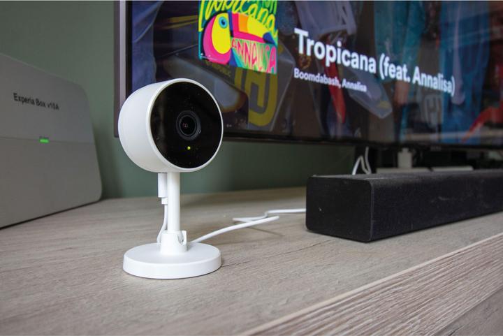 Produktbild Alecto SMART-CAM10 - Smart wifi camera, aan domotica koppelbare IP camera - Wit (1920 x 1080 Pixels)
