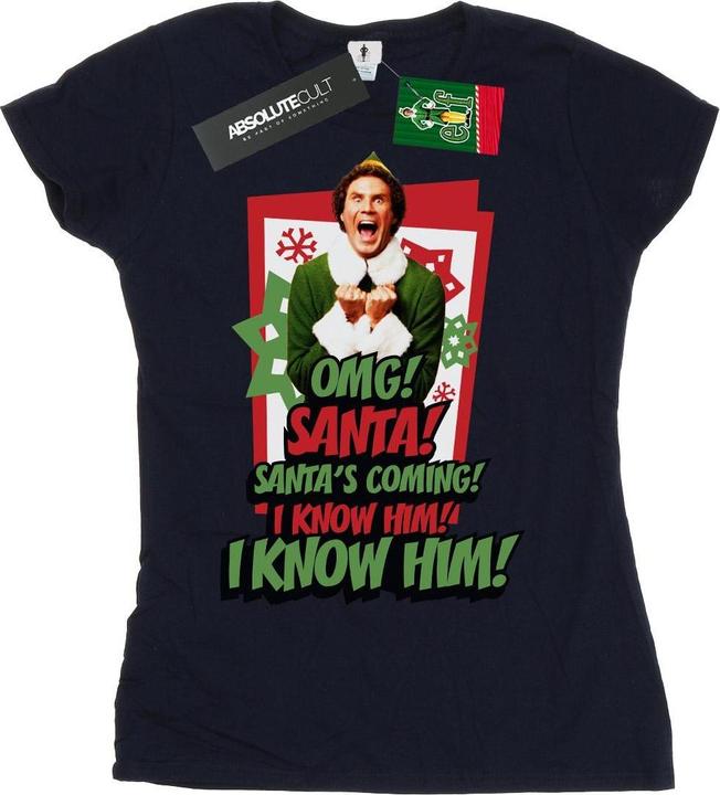 Image du produit Elf - T-shirt OMG SANTA - Femme (S)