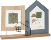 Actual product image Giftdecor double photo frame house