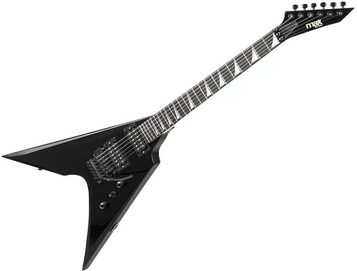 Immagine prodotto Max Chitarra elettrica GigKit Rock Style Nero (Set di chitarre elettriche, Tastiera: Palissandro, Collo: Lime)