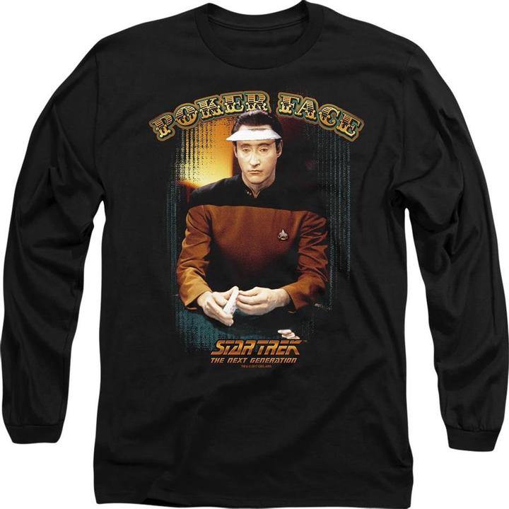 Immagine prodotto Poker Face Maglietta Adulto Unisex (L)