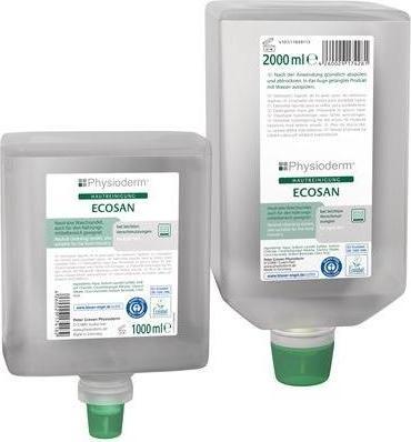 Produktbild PGP Hautreiniger ECOSAN® 2 l Varioflasche für 9000 473 404 leichte Verschmutzung (Flüssigseife, 2000 ml)