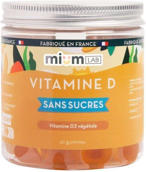 Produktbild Mium Lab Vitamingummis Vitamin D (42 Stück, Gummies, 140 g)