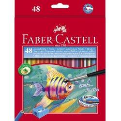 Produktbild Faber-Castell Buntstift Kinder Aquarell 48erKartonetui (Mehrfarbig, 48 x)