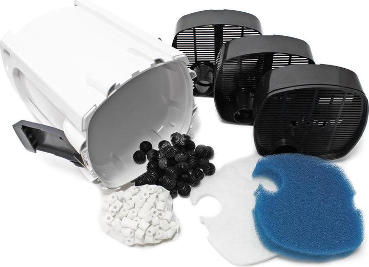 Immagine prodotto SunSun HW-703B Filtro esterno per acquari 1400 L/h 30 W Chiarificatore UVC 9 W 3 stadi (300 l, Filtri esterni, Acqua dolce, Acqua salata)