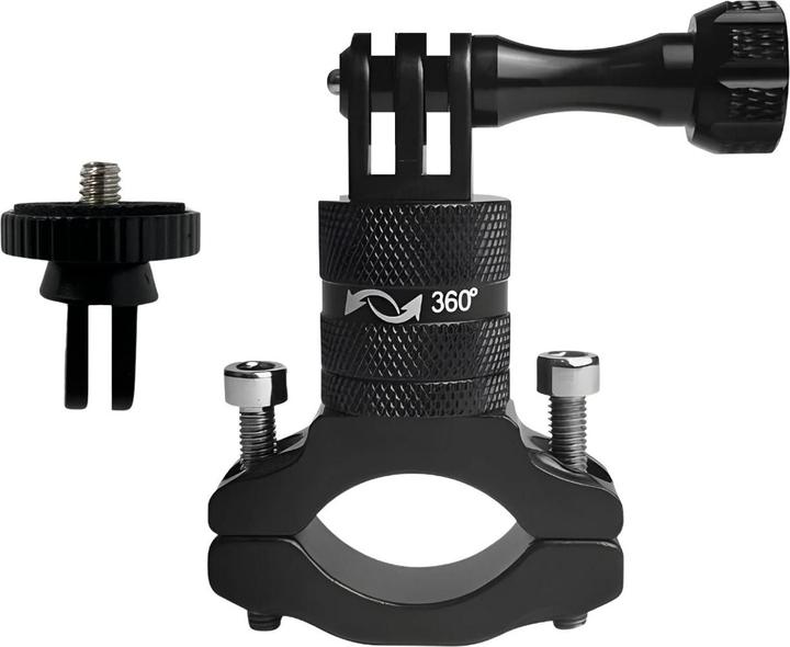 Hermex Velo Actioncam-Halterung Fahrradlenker für Insta360 One X GoPro (Eroe)