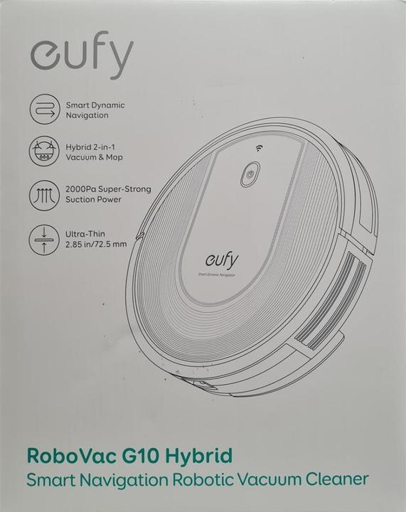 Actual product image eufy RoboVac G10 Hybrid (Robot vacuum)