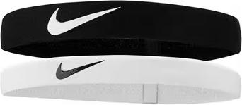 Produktbild Nike Flex Headbands Logo Black/White (2x)
