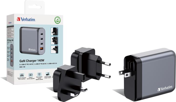 Image du produit Verbatim GNC-140 GaN Charger (140 W)
