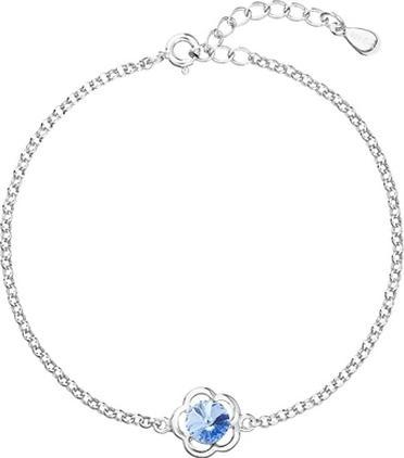 Actual product image Evolution Group Silver bracelet with Swarovski crystal 33117.3 Lt. Sapphire (L)