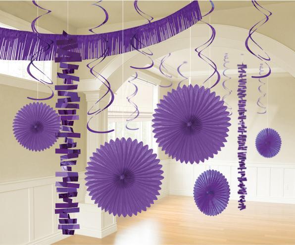 Immagine prodotto Amscan Deco set viola 18 pezzi