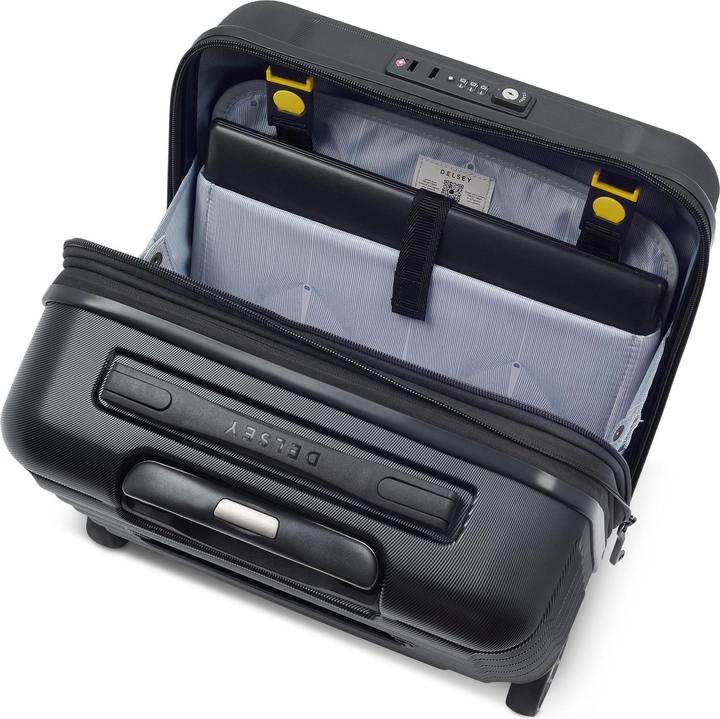 Immagine prodotto Delsey Shadow 5.0 trolley business a 4 ruote 38 cm scomparto per laptop con piega di espansione (30 l, Bagaglio a mano (fino a 50 litri))
