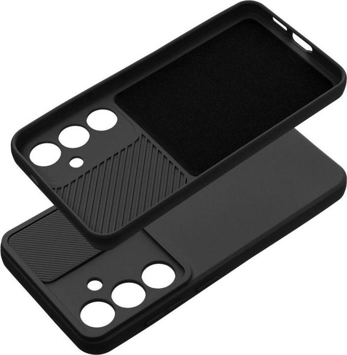 Actual product image OEM Back panel cover SLIDE case for SAMSUNG S24 Plus black (Samsung Galaxy S24+)