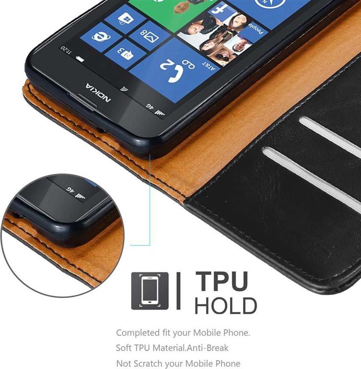 Productafbeelding Cadorabo Boek Luxe Omslag (Nokia Lumia 521, Nokia Lumia 520)