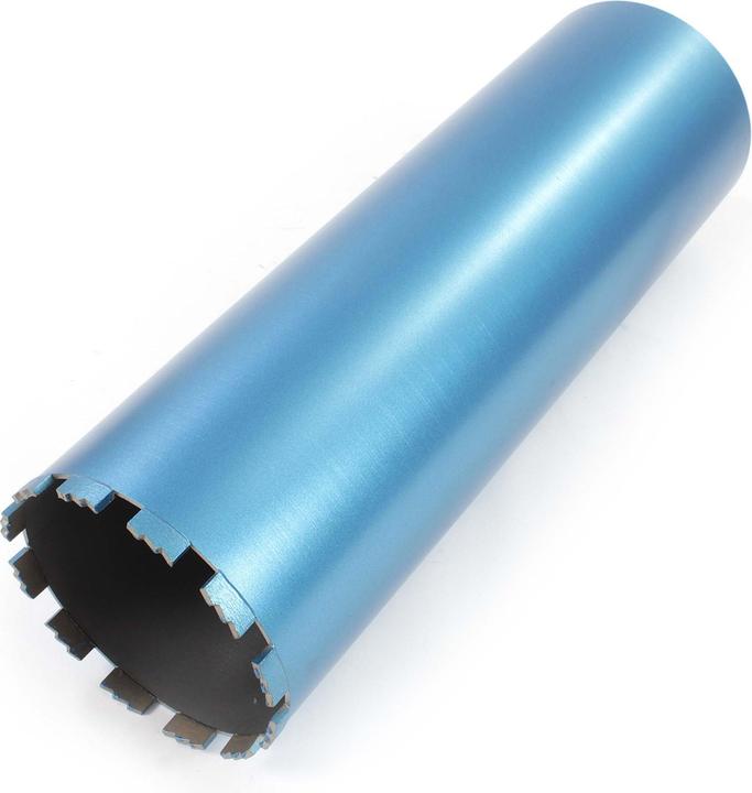 Produktbild Wiltec Diamantbohrkrone Shark Ø152mm Bohrkrone 450mm 1¼ UNC Diamantbohrer Beton (152 Millimeter)