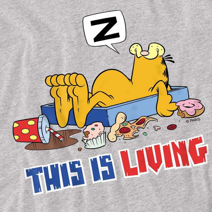 Produktbild Garfield This Is Living TShirt (M)