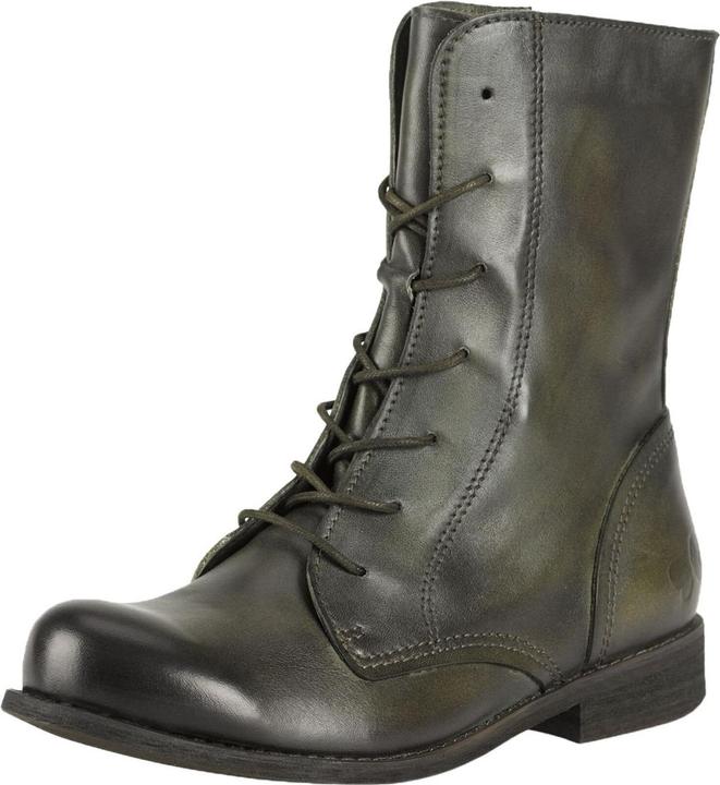 Produktbild Felmini Wide Fit W103 Schnürstiefel aus echtem Leder, mit Innenreissverschluss und niedrigem Absatz. (39)