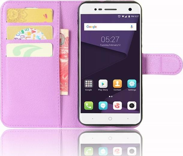 Actual product image MU Classic Litchi leather case (ZTE Blade V8 Lite)