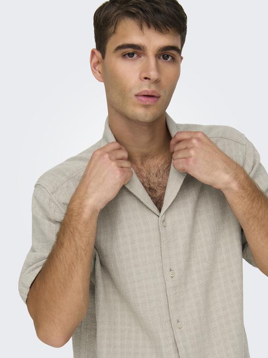 Produktbild Only & Sons Onslatham Rlxss Resort Linen Struc 0257 (M)
