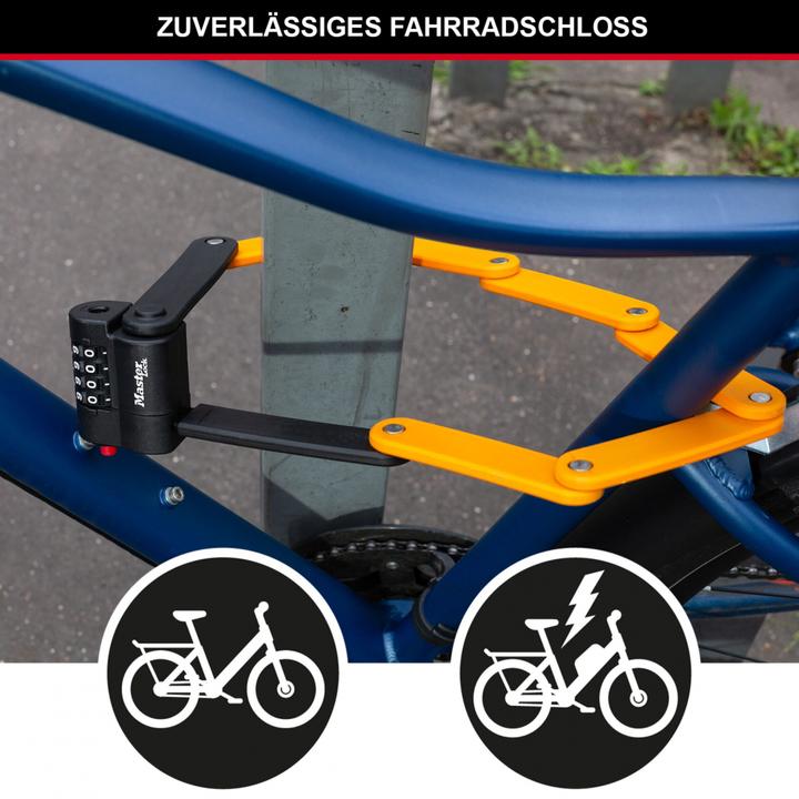 Produktbild Master Lock Faltschloss mit Zahlenschloss 8336EURDPRO (80 cm)