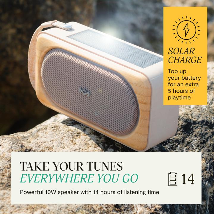 Produktbild House of Marley Roots Solar Bluetooth Lautsprecher (14 h, Solarenergie)