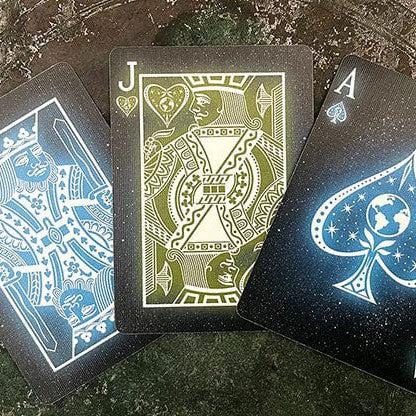 Actual product image Bicycle Starlight Earth Glow Playing Cards (English)