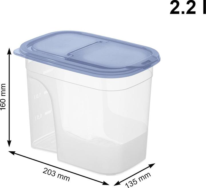 Rotho Boîte de déversement "Sunshine (2.20 l)