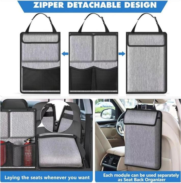 Produktbild Auto Kofferraumtasche Aufbewahrung KFZ Rücksitz Zubehör Tasche Organizer Hänge