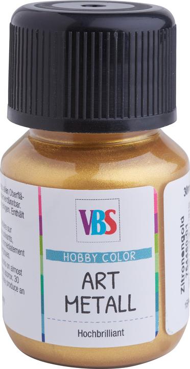 Immagine prodotto VBS Art Metal, 30ml (Oro al limone, 30 ml)