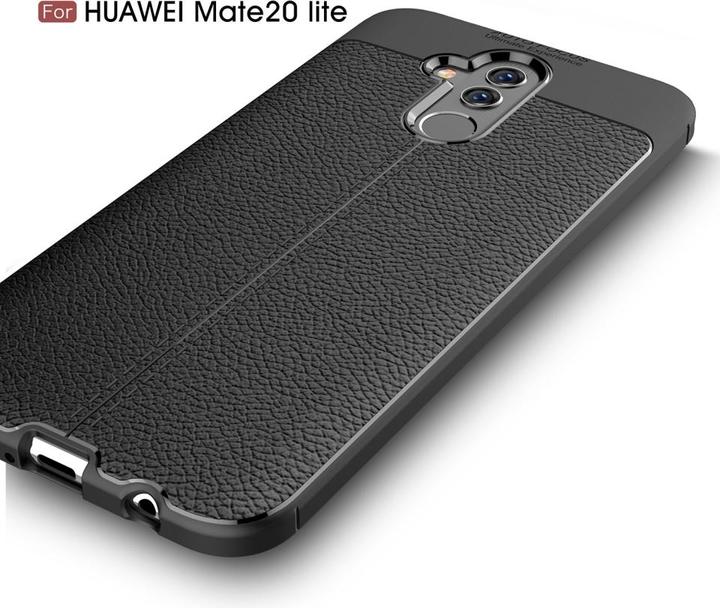 Produktbild Screenguard Huawei Mate 20 Lite Hülle Leather Design TPU Cover (Huawei Mate 20 Lite)