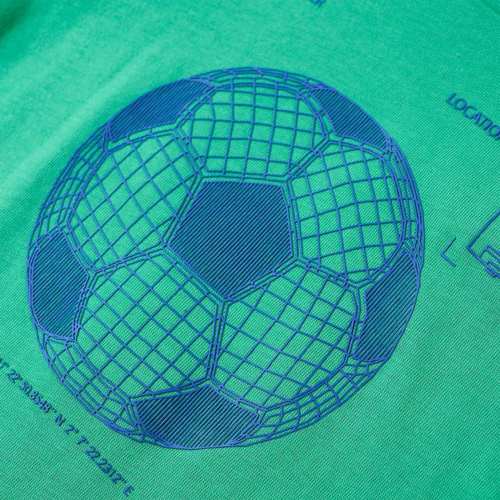 Actual product image VidaXL Children's T-shirt green 104,Material: 100 % cotton,Colour (104)