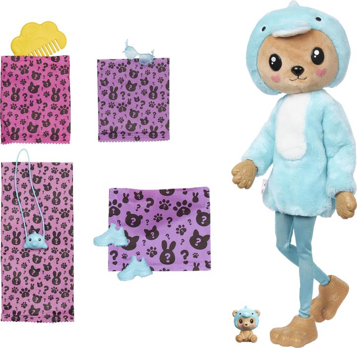 Actual product image Barbie Cutie Reveal Costume Cuties Series - Teddy Dolphin